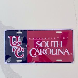 University of South Caroline decorative license plate